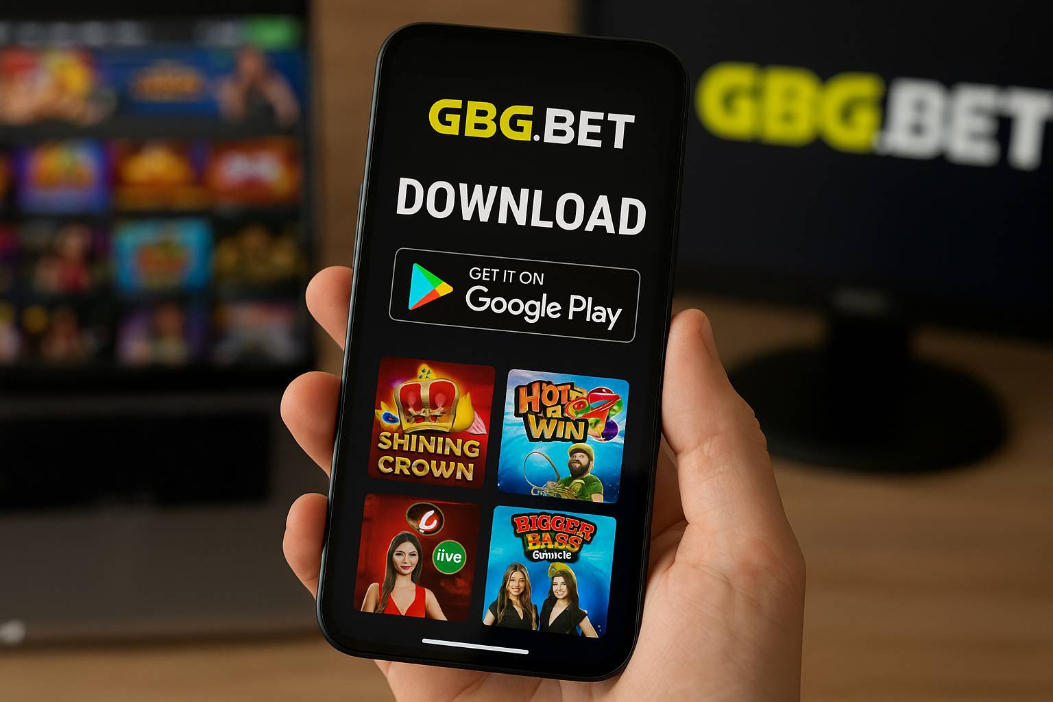Baixar o GBG.BET Cassino App