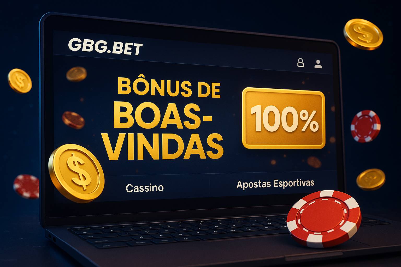 Criar uma nova Conta no plataforma GBG.BET